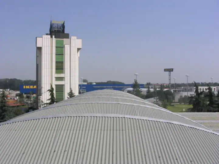 Copertura capannone industriale, realizzazione MB Coperture Group