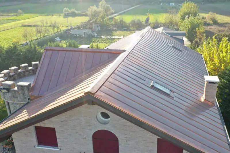 Copertura tetto civile, realizzazione MB Coperture Group