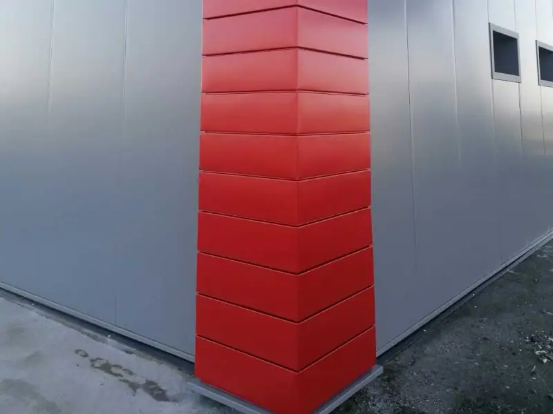 Rivestimento di facciata industriale