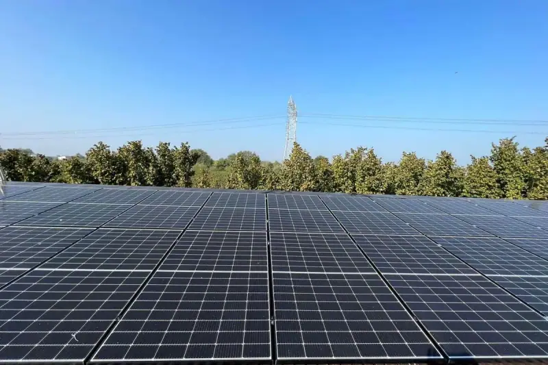 Impianto fotovoltaico su copertura